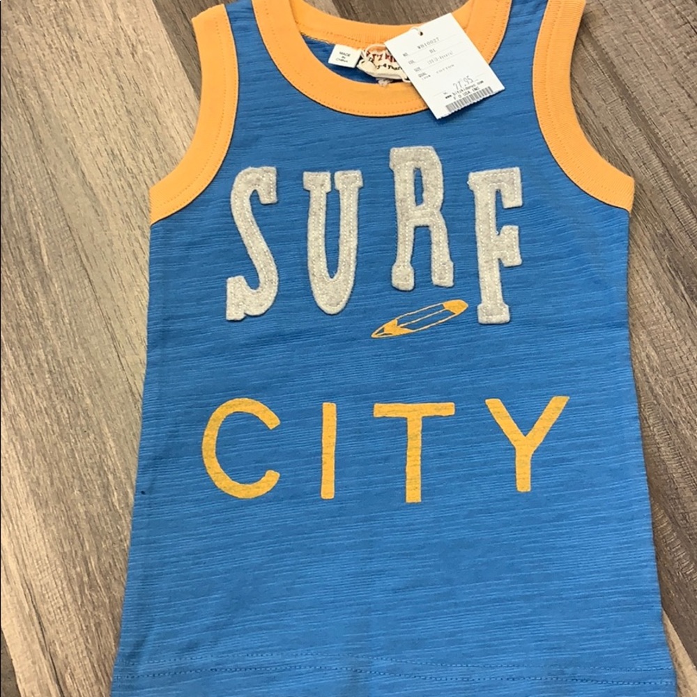 Surf City tank by Bit’z kids.